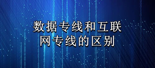 數據專線與互聯網專線 互聯網數據服務的兩大基石